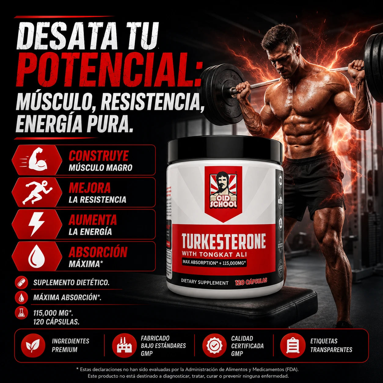 RECUPERA TU TESTOSTERONA Y VUELVE A SENTIRTE COMO ANTES