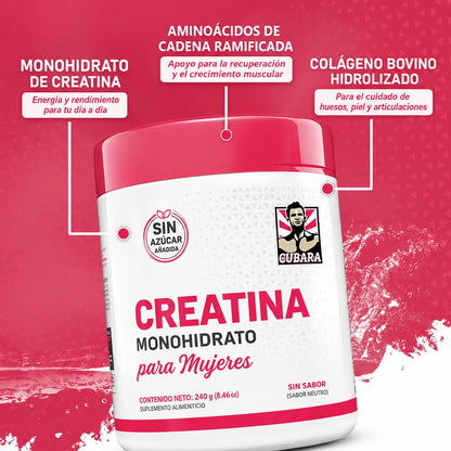 La creatina femenina que impulsa tu fuerza y recuperación